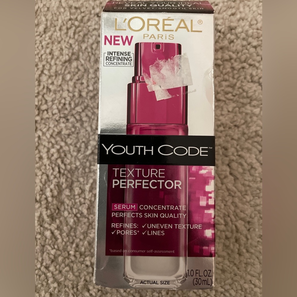 L’Oreal Paris Youth Code texture perfector Serum Concentrate 1.0 fl oz refining